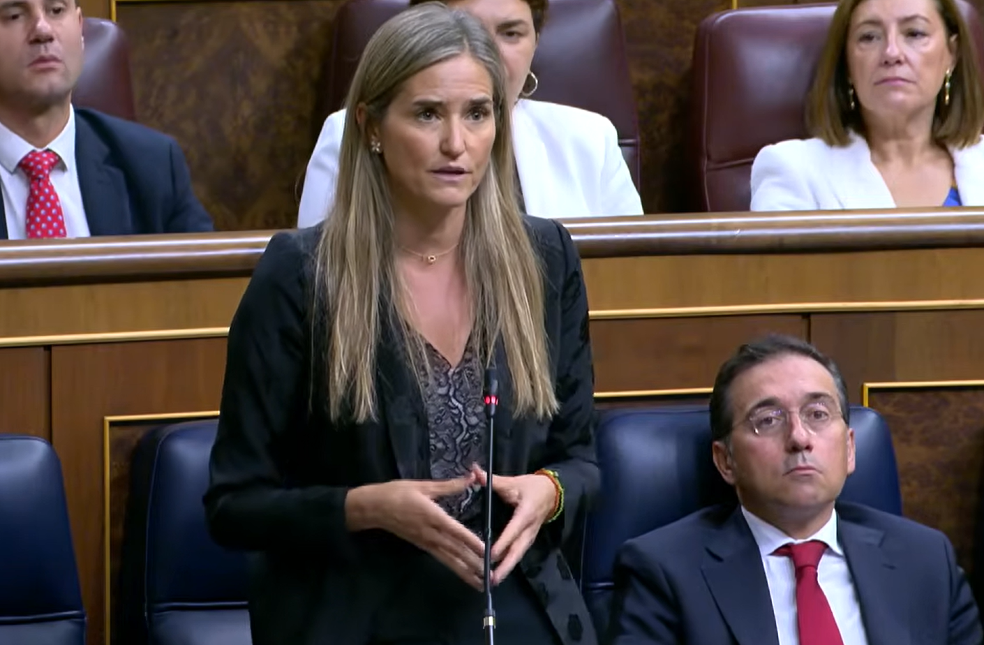 Sara Aagesen en el Congreso de los Diputados